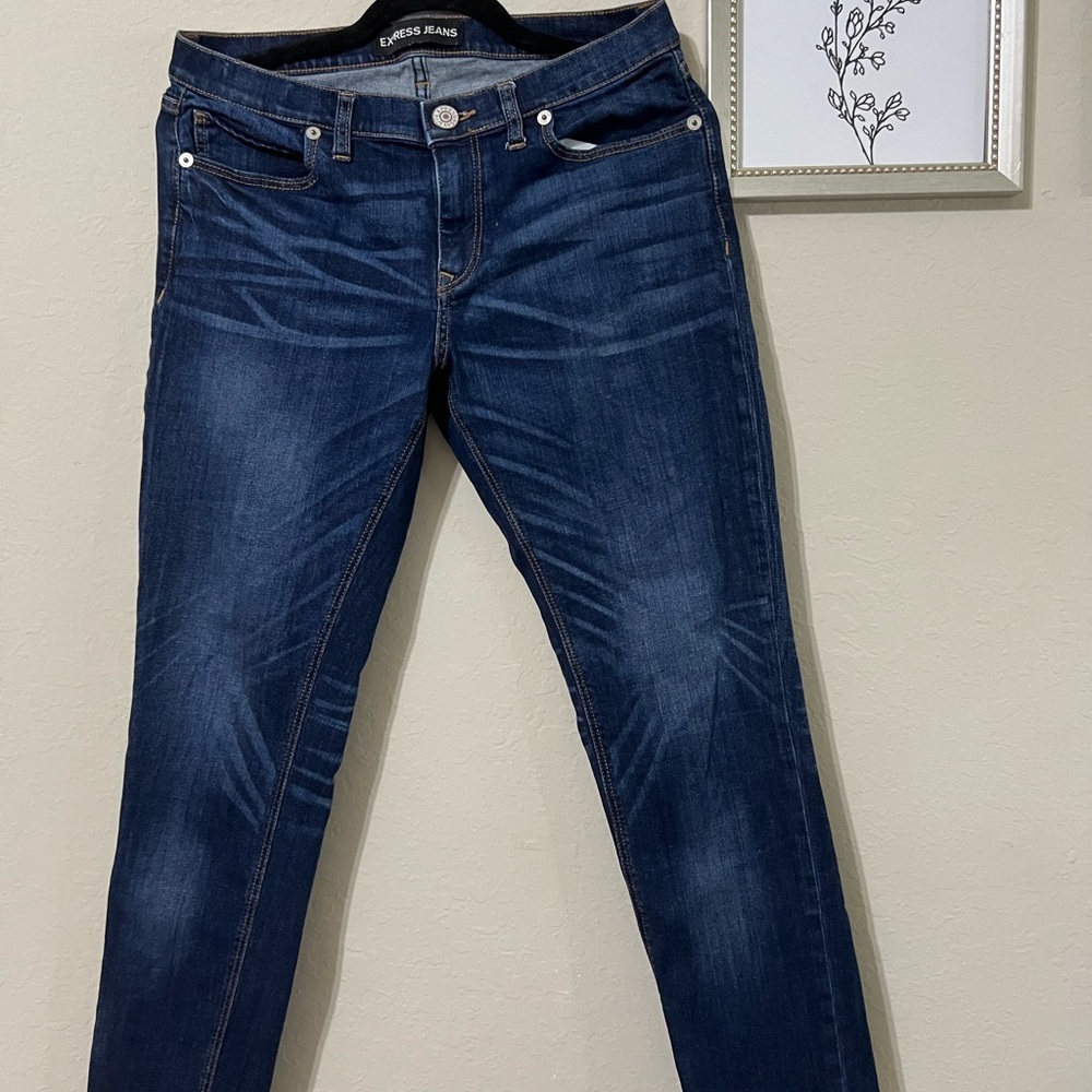 EXPRESS girlfriend jeans Size 8